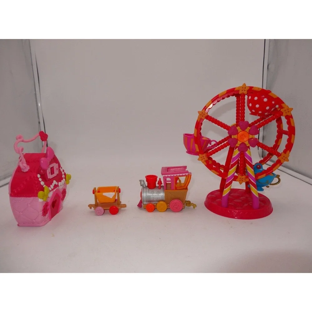 Lalaloopsy‎ Jewel House Ferris Wheel Pet Parade Train Playset Lot